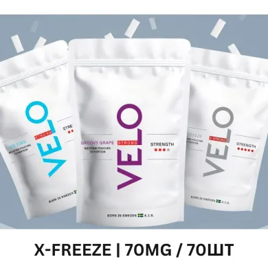 VELO Ватки | X-Freeze - Nicpack